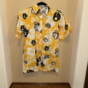 MILWAUKEE ADMIRALS / BREWERS HAWAIIAN SHIRT SIZE M ~ NEW